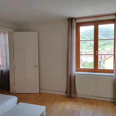 Vue Sur La Montagne Au Centre De * Bussang