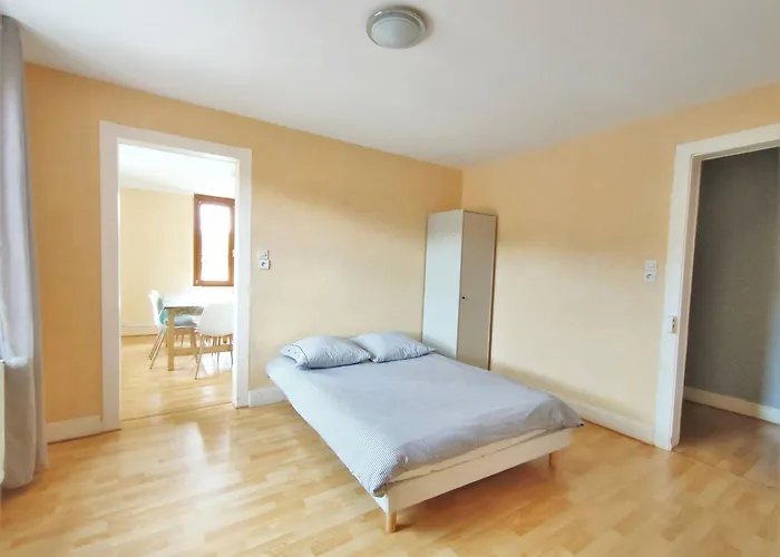 Vue Sur La Montagne Au Centre De *